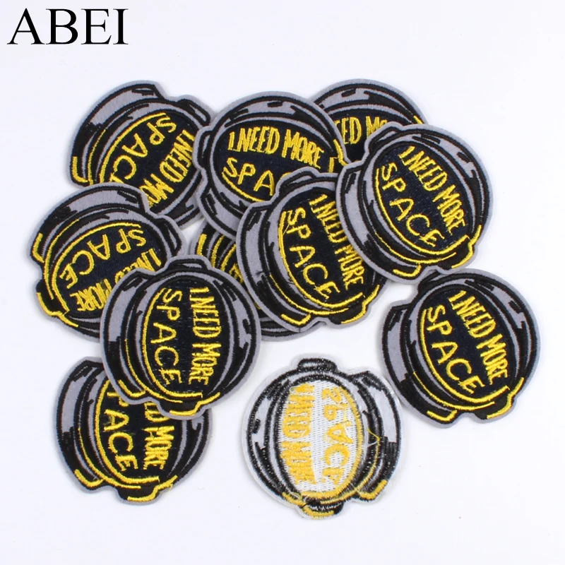 10 шт. вышитые Блестящие Блестки для джинсов в стиле панк рок|Заплатки| |