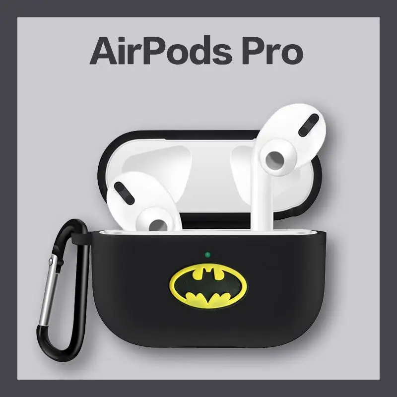 Auroras для Apple Airpods Pro Чехол с мультяшным дизайном Бэтмен Капитан Америка полное