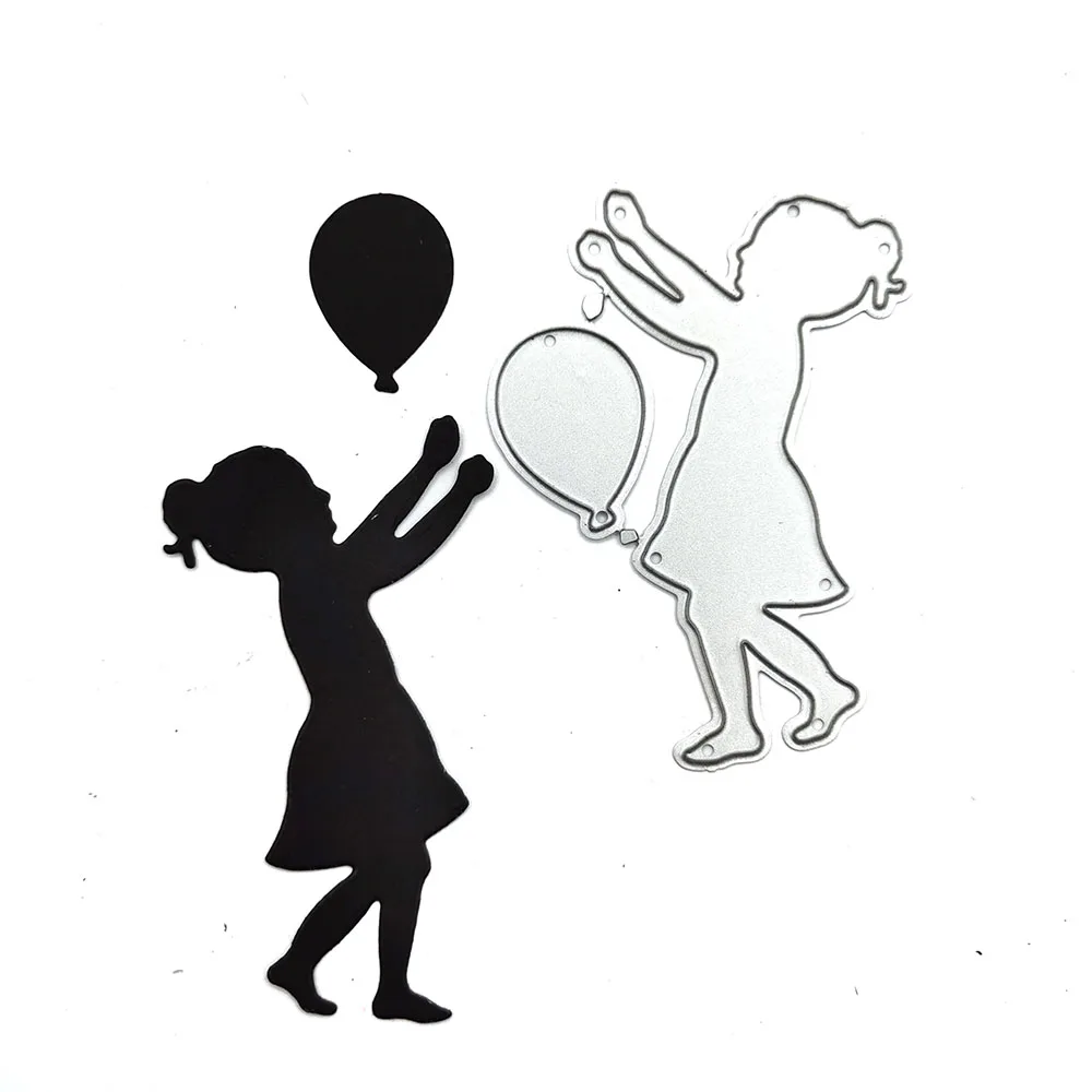 

Julyarts Put the Balloon New Cutting Dies for 2021 Card Making Supplies Scrapbooking Dies Cutting Stencil Embossing Die