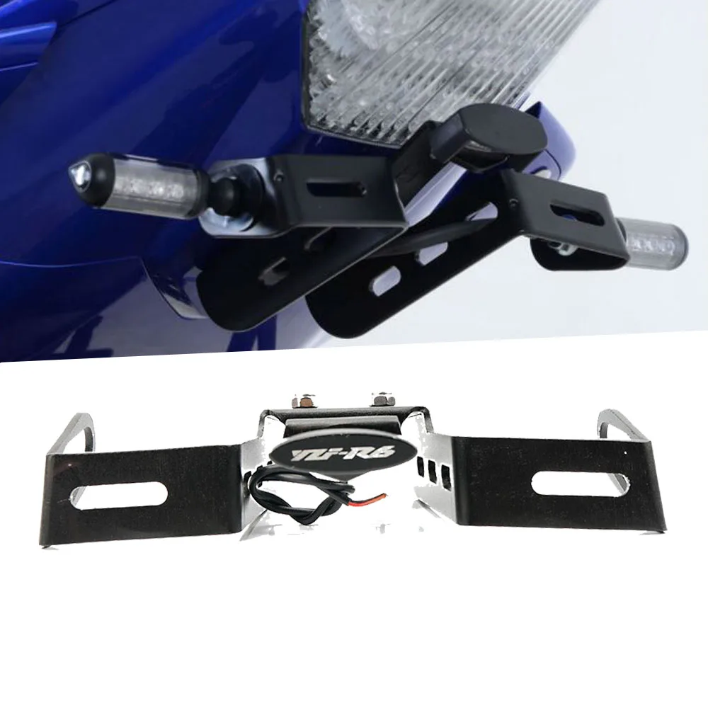 Держатель номерного знака мотоцикла задний аккуратный для Yamaha YZF R6 YZF-R6 2006-2016