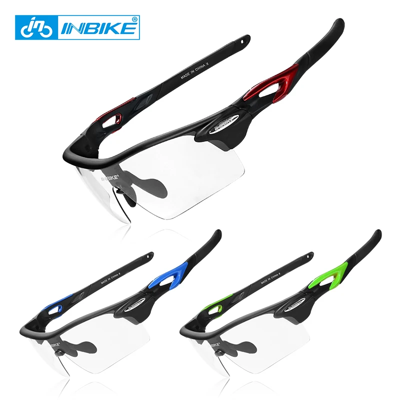 INBIKE фотохромные спортивные очки ветрозащитные велосипедные MTB дорожный
