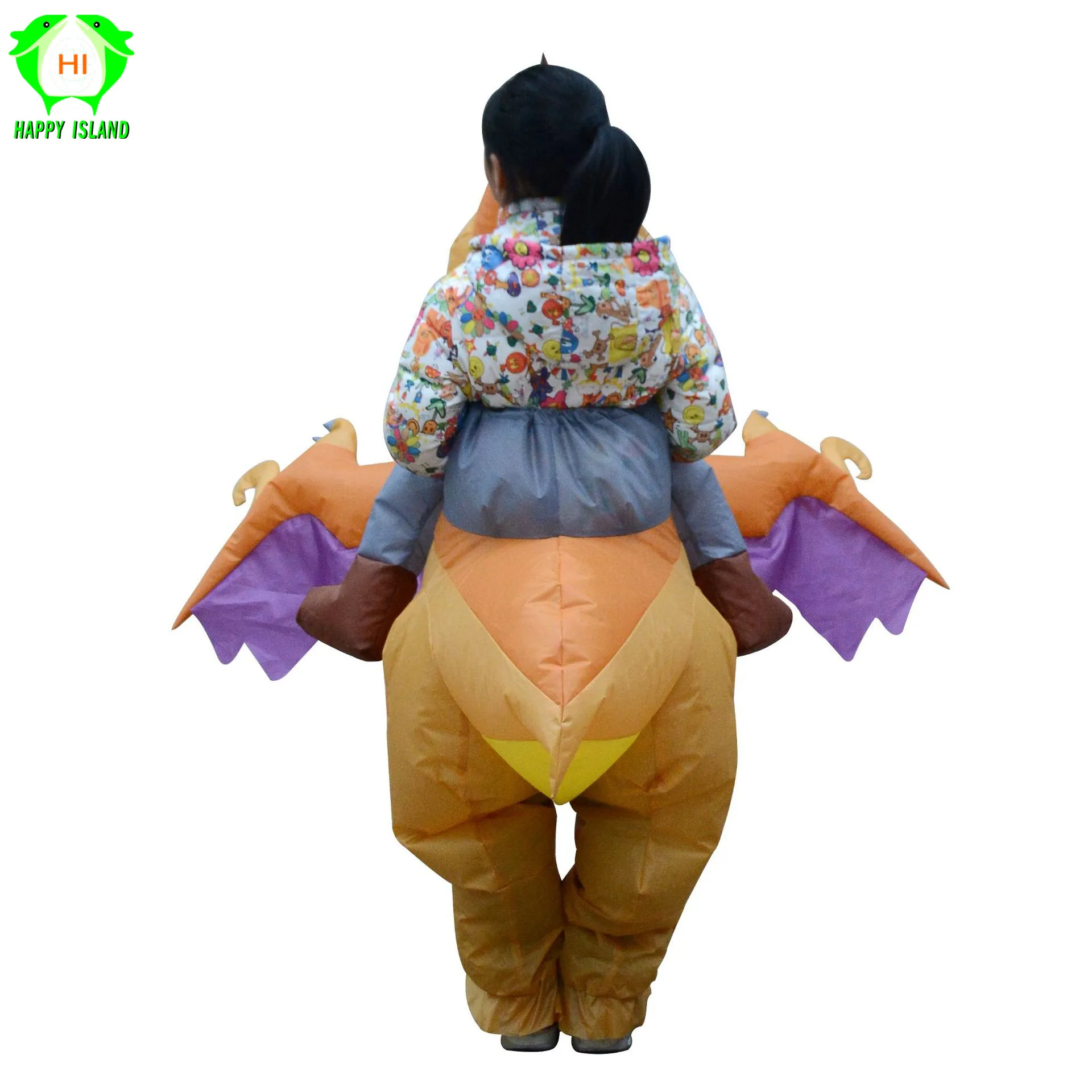 Новинка 2020 надувной костюм динозавра птерозавра вечерние костюмы Косплей