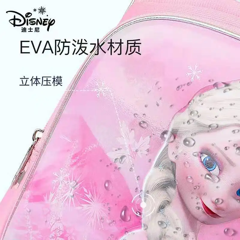 Disney Frozen School Bags For Girls Elsa Anna Olaf Primary Student Shoulder Orthopedic Backpack Teenage Gifts Grade 1-4 Mochilas