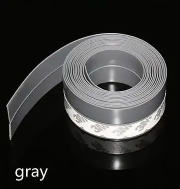 gray 6 м длина самоклеящаяся дверная уплотнительная лента уплотнение Пылезащитная оконная уплотнительная лента защита от насекомых уплотнитель 25 мм/35 мм/45 мм - Цвет: gray