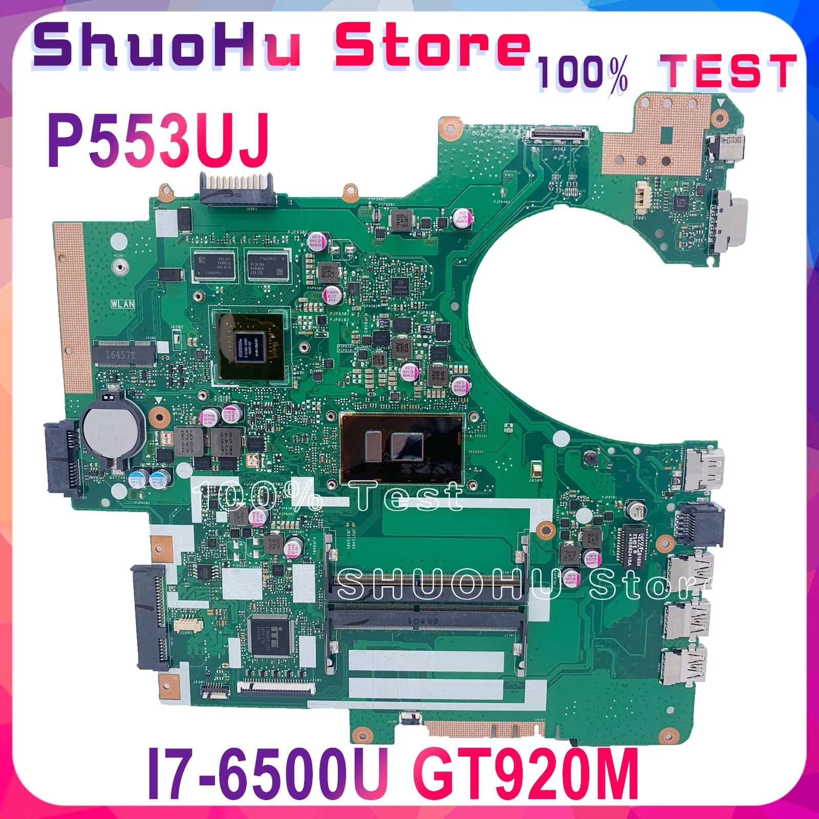 

Материнская плата KEFU P553UJ для ноутбука ASUS P553UA P553 P553UJ PRO553J