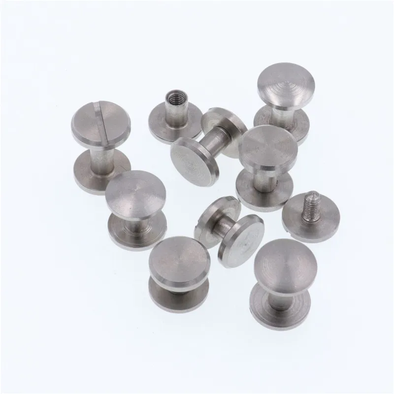 1 шт. нержавеющая сталь ремень винт кошелек с застежкой сумка заклепками DIY ручной