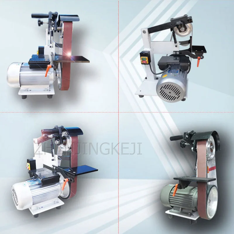

220/380V Household Knife Sharpening And Polishing Machine High-Power Vertical Abrasive Belt Electric Knife Stoning Equipment