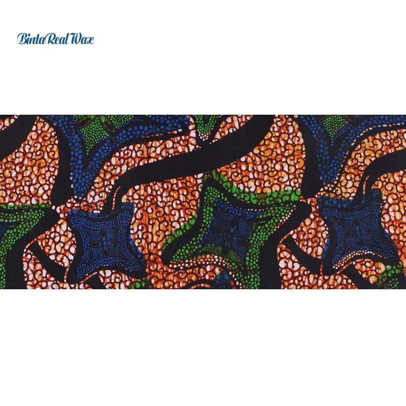 Хорошее качество настоящая африканская ткань Настоящая Африканская с восковой