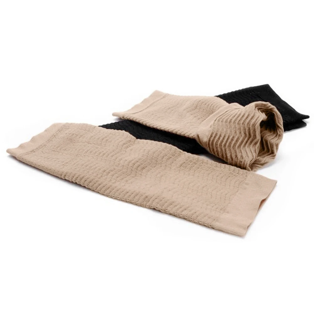 

Black Arm Warmers Arm Slimming 1 Pair Women Shape Thigh Sleeve Leg Slimming Wrap Fat Burner Weight Loss Shaper