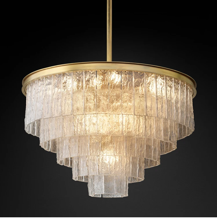 

Постмодернистская Люстра для гостиной, американский минималистский стиль, для спальни, гостиницы, ресторана, креативная Хрустальная декор...