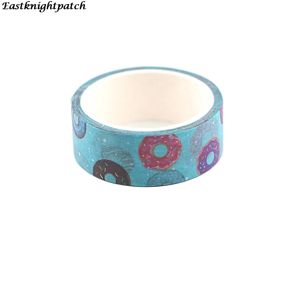 E2602 пончики Washi лента рукоделие изоляционная наклейки с милыми рисунками