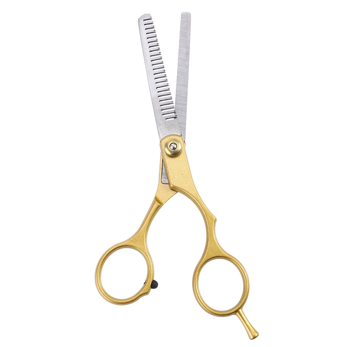 

Cutting Styling Tool Hair Teeth Scissors Stainless Steel Professional Barber Salon Hairdressing Haircut Shears (Gold)