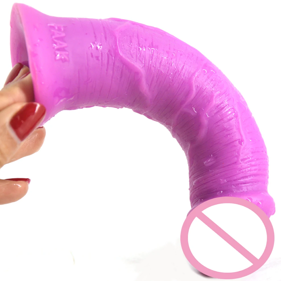 FAAK Анальная пробка реалистичный фаллоимитатор Искусственный анальный на