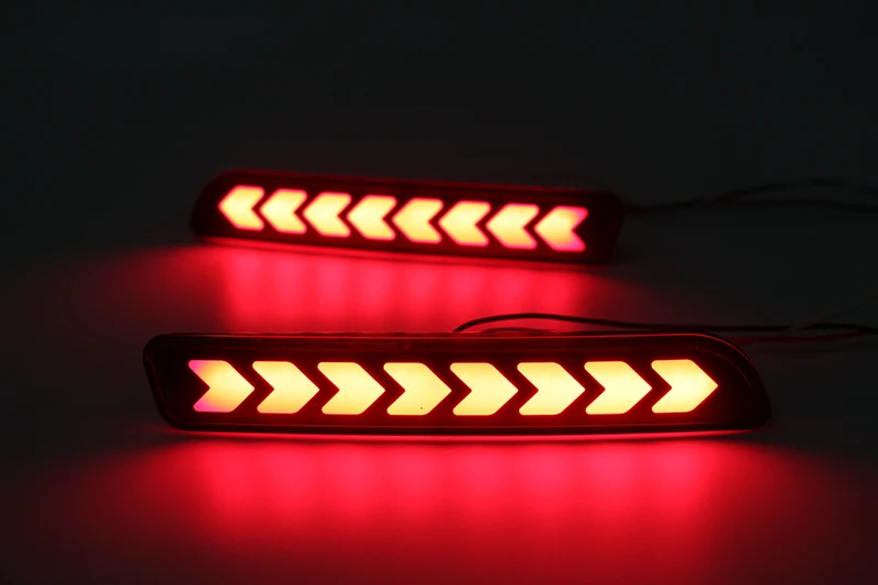 CSCSNL 1 набор Автомобильный светодиодный задний стоп сигнал бампер отражатель