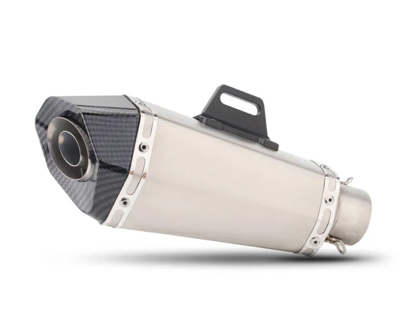 Универсальный глушитель выхлопной трубы мотоцикла для NMAX CB650f NC750x TRK502 мото побег