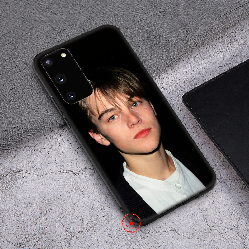Мягкий чехол для телефона Leonardo Dicaprio Young Samsung Galaxy S20 Ultra Note 10 Plus S10 Lite A91 A81 A71 A51 |