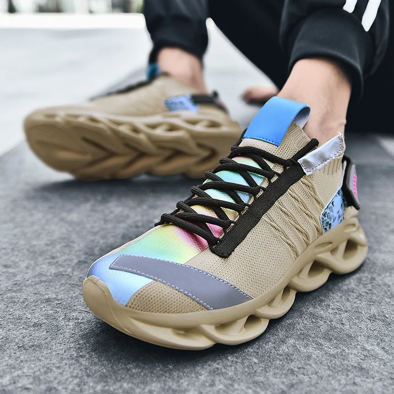 

New Brand Men Running Shoes Damping Men's Sneakers Lightweight Mans Sports Shoes Comfortable Male Walking Jogging Fitness Otr 45