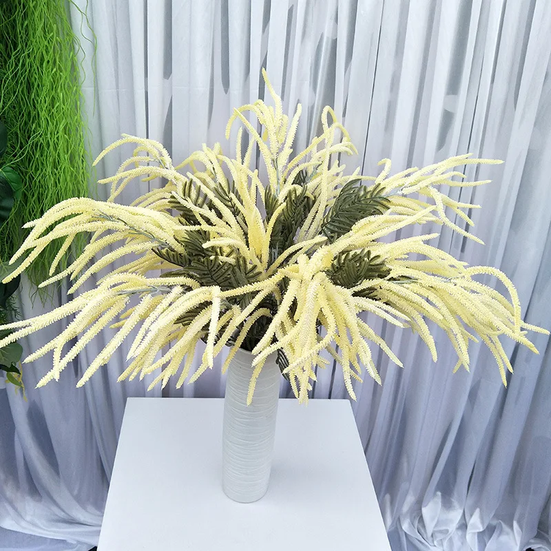 Искусственный цветок 75 см 30 головок искусственная лоза Мимоза Цветочная ветка