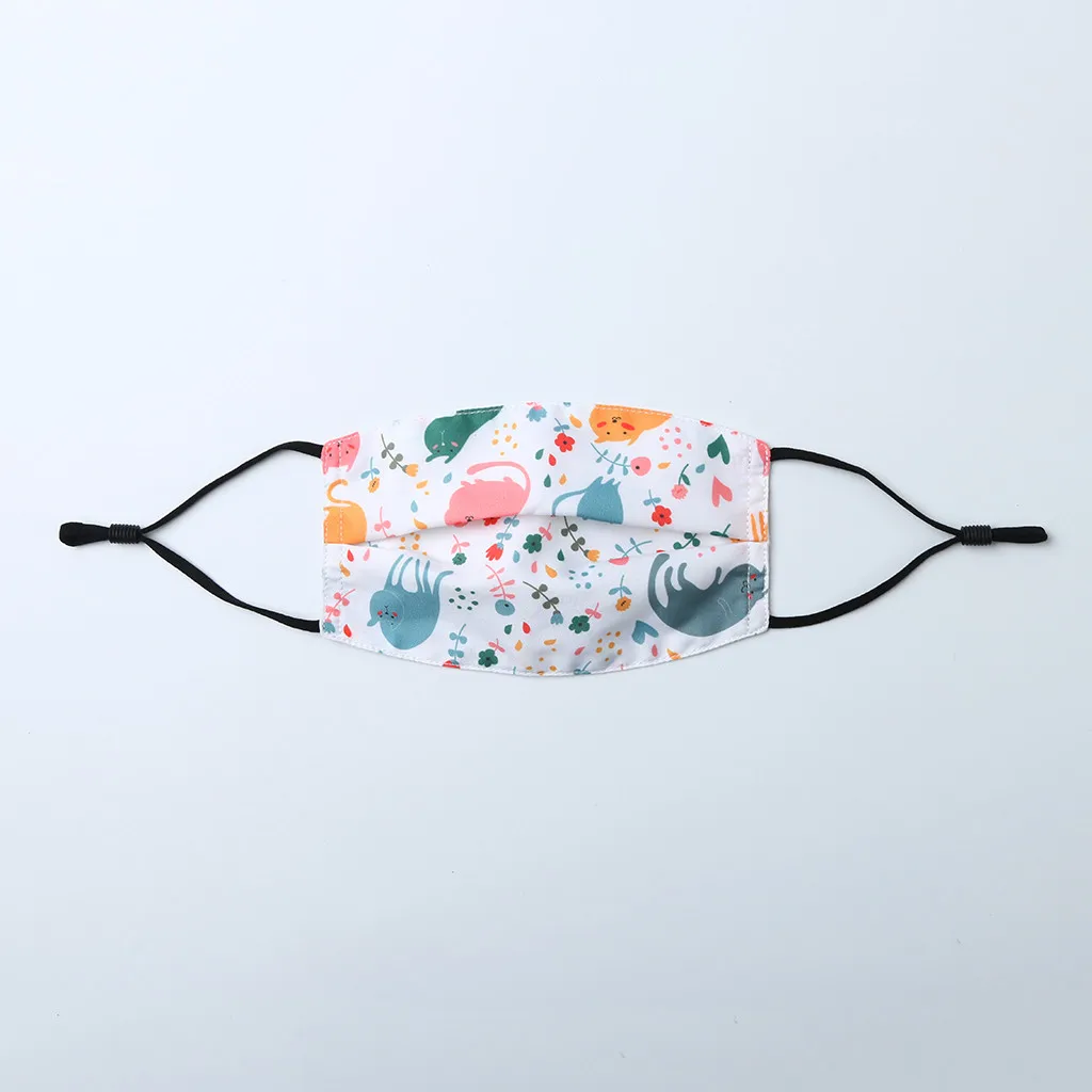 5 шт. в партии Детские воротником Детский уличный хлопковый рот маски защита для