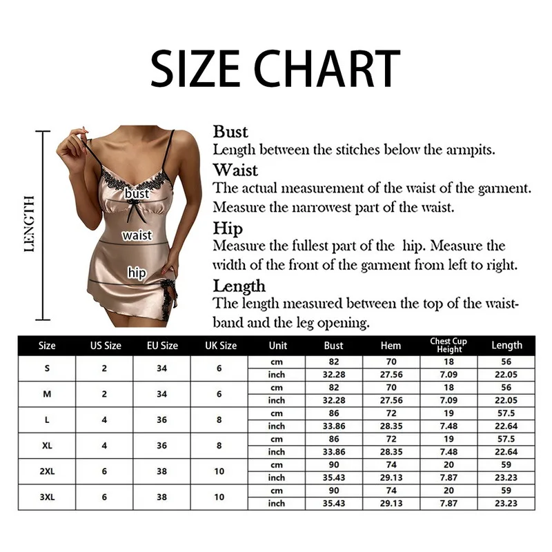 

Sexy Lingerie Women Nightdress Lace Mini Dress Deep V Neck Nightgown Bow Sleepwear Strap Sling Summer Sleepwear Robe Femme