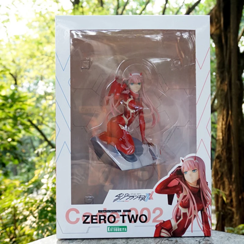 with retail package 16 см Дарлинг франкс фигурка ноль два 02 красная одежда сексуальные девушки аниме ПВХ Фигурки игрушки Аниме Фигурки игрушки для подарков - Цвет: with retail package