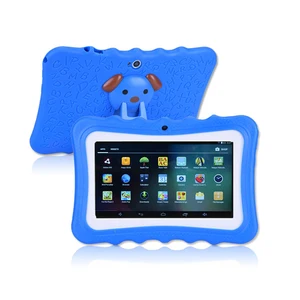 2021 new 7 inch kids tablet 512mb ram 8gb rom quad core children tablet android 4 4 ips 1024600 support google player speaker free global shipping