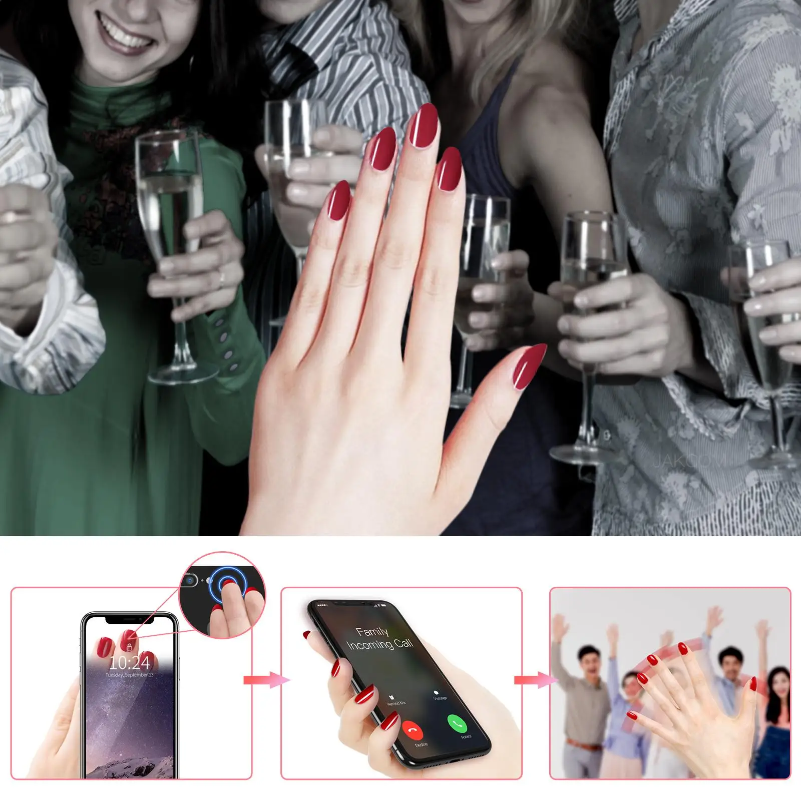 JAKCOM N3 Smart Nail Chip Nice than microchip reader идентификационная карта принтера iso14443a lector dni electronico