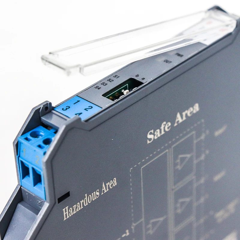 switch operation end isolation type safety grid can be processed oem mtl isolated barriers loop powered barrier |