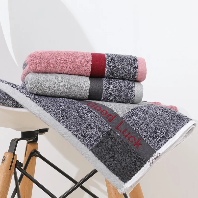 4 шт./компл. плотное мягкое полотенце для лица 100% хлопок пляжное взрослых