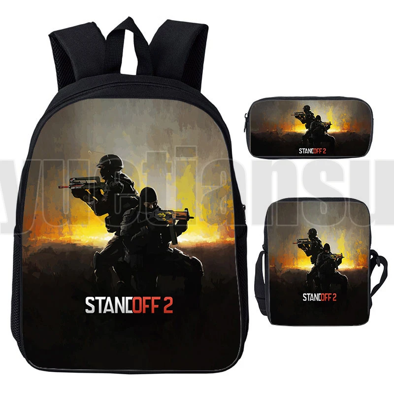 

Daily Pack Bag 3D Print Standoff 2 Schoolbags Shooting Game Backpack Men Women Anime Harajuku Teenager Laptop Bag Fashion