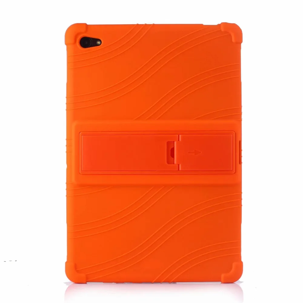 Противоударный силиконовый чехол для Huawei MediaPad M5 Lite 10 BAH2 W19/L09/W09 1 дюйма подставка