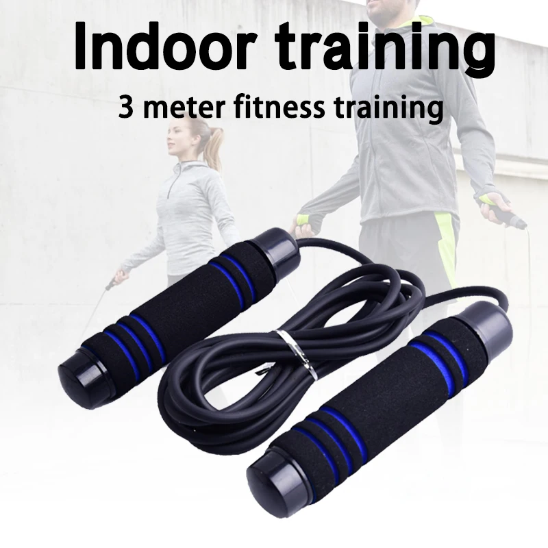 

3meter Jump Ropes Skipping Rope Cable for Exercise Fitness Training Sports BHD2