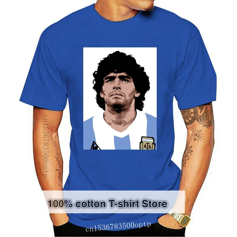 

Maradona - best soccer player T shirt soccer team player calcio football argentina naples napoli top mano