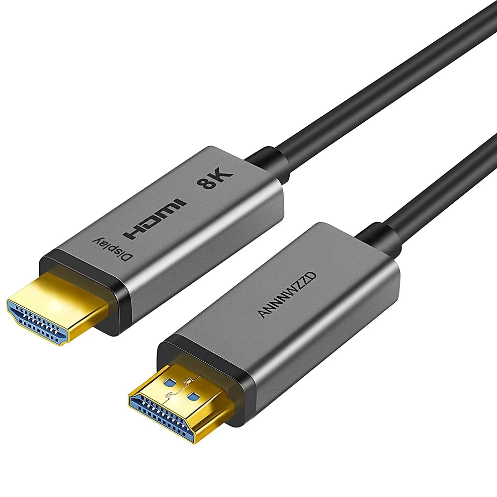 

8K Fiber Optic HDMI-Compatible Cable HDR 8K/60Hz High-Definition Multimedia Cable for HD TV Projector PS5 HDMI-Compatible Cable