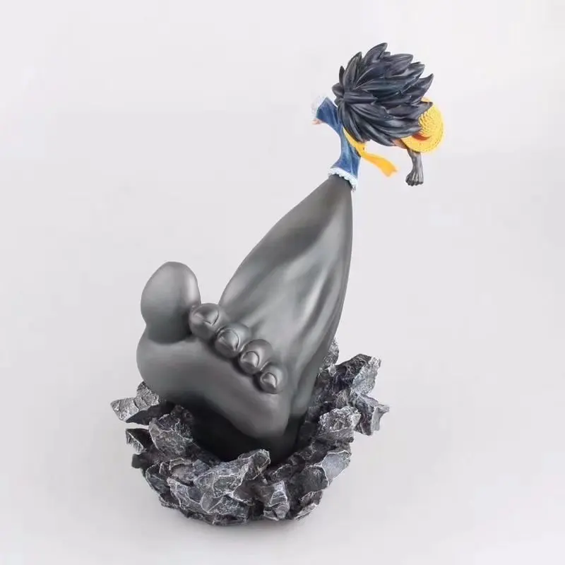 Аниме One Piece Gear 3rd Monkey D Luffy Big Feet Ver. Игрушечных пластиковых экшн фигурок из фигурная