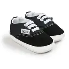 Классические замшевые кроссовки для новорожденных, холщовые, на резиновой подошве, Нескользящие, для начинающих ходить детей, обувь для детской кроватки