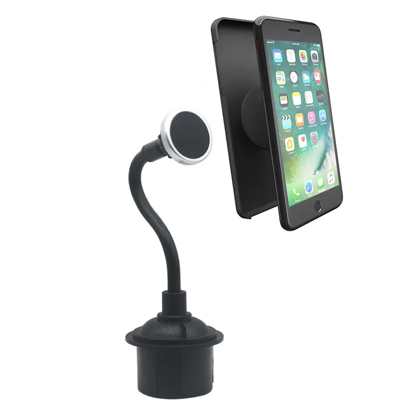 

Universal Adjustable Car Cup Holder Cradle Mobile Phone Magnetic Mount Stand for iPhone Samsung Xiaomi Huawei Smartphone