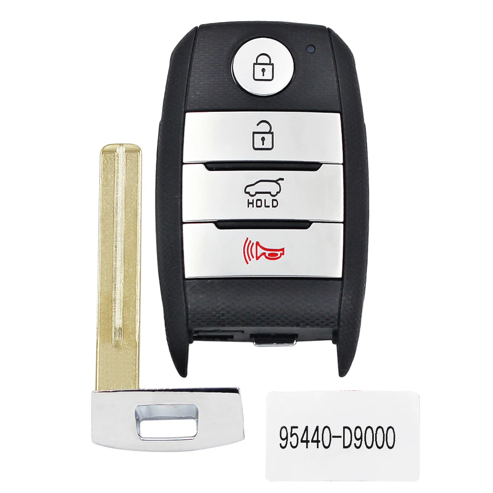Keyless-Go 4 Button Remote Key (SUV) FSK 433.92MHz NCF2971X / HITAG 3 47 Chip KIA7 for Kia Sportage 2019 P/N: 95440-D9000 | Автомобили и