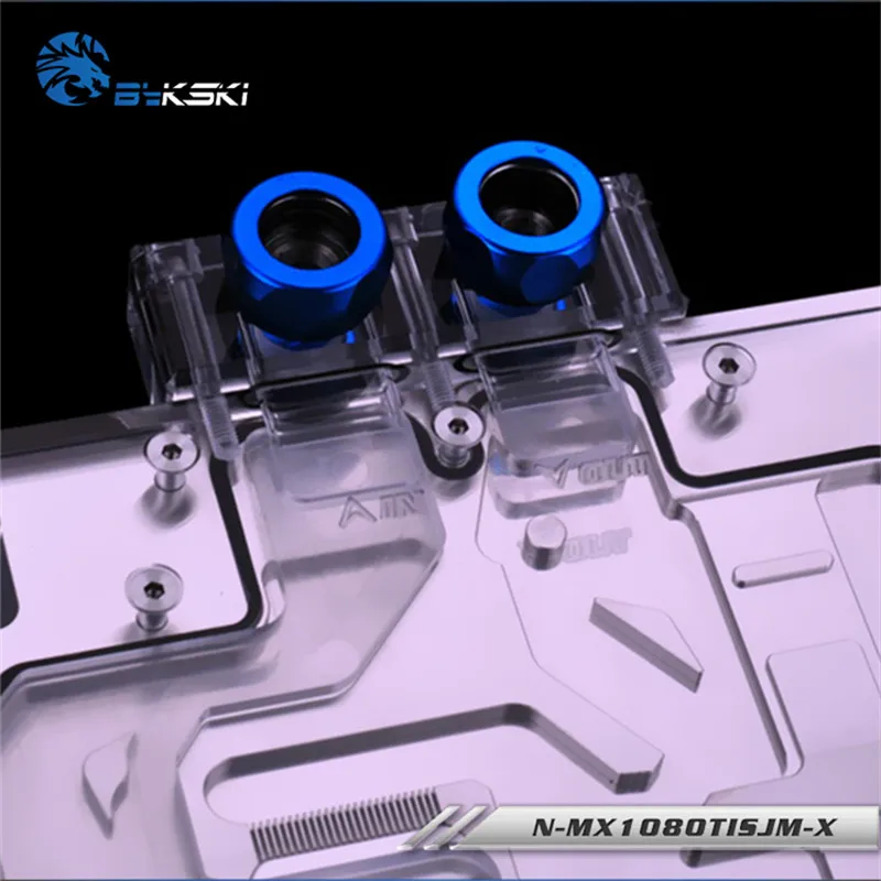 

Bykski Full Coverage GPU Water Block For VGA MAXSUN GTX1080Ti Super JetStream Graphics Card N-MX1080TISJM-X