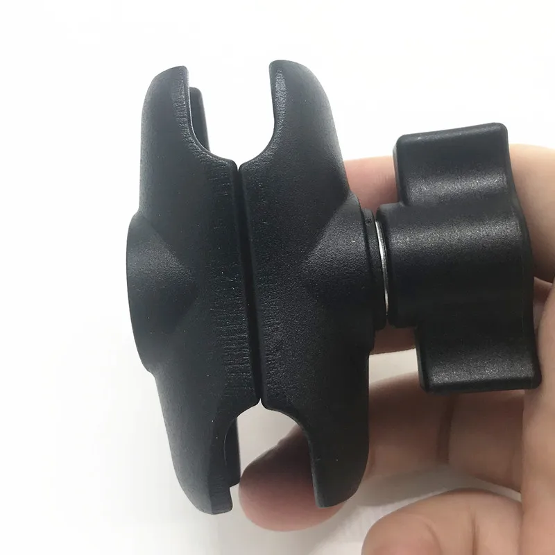 

OEM 5.3cm Double Socket Arm for 1 inch Ball Bases Compatible for Gopro Action Camera, for Garmin GPS, Smartphone