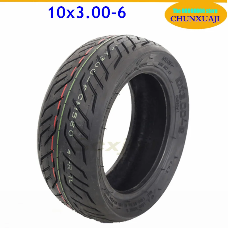 

10x3 Inch 10x3.00-6 Electric Scooter Tubeless Vacuum Tire 10*3.0 Scooter Vacuum Tyre 10 Inch Widening and Thickening Tire