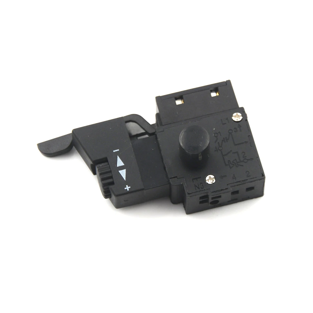 1 шт. переключатель кнопки управления скоростью электродрели переменный ток 250 В