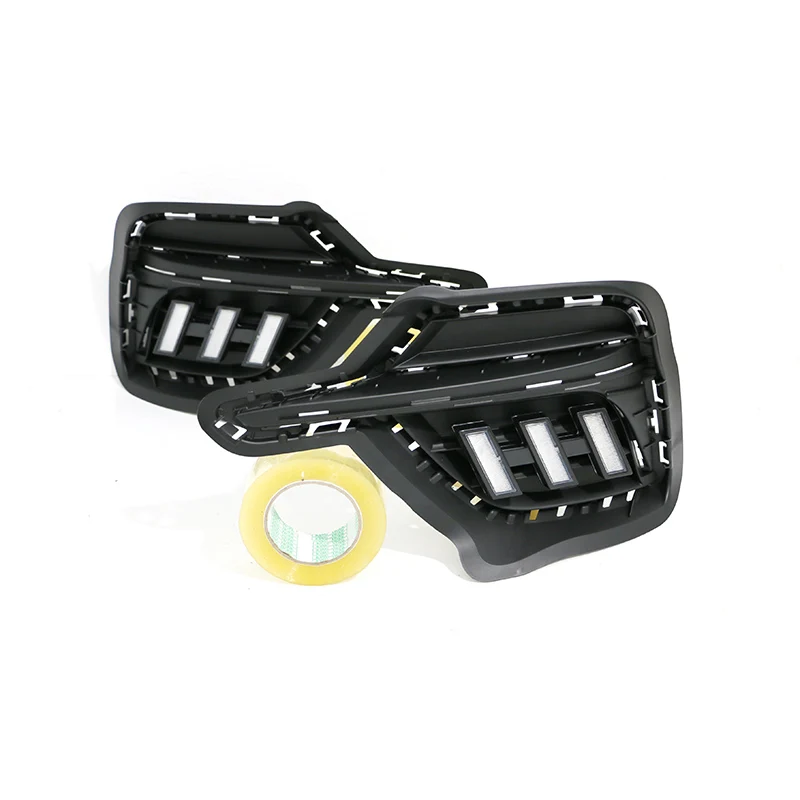 

For Roewe 360 Plus 2018 LED Daytime Running Lights DRL Fog Lamp with Yellow Turn Signal Lamp