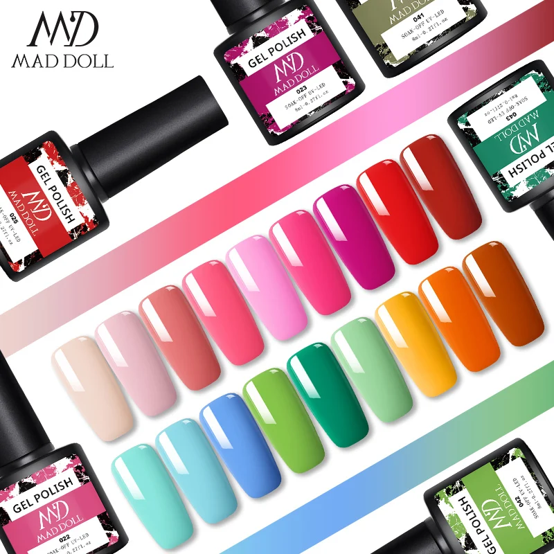 Гель лак для ногтей сумасшедшая кукла 8 мл|Гель ногтей| |