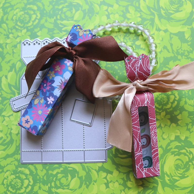 Пресс формы сюрприз создание коробочка под бальзам для губ Скрапбукинг