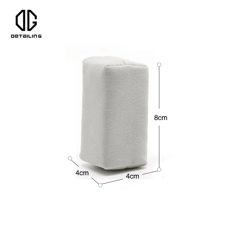 DETAILING 5pcs/pack Car Liquid Coat Tool Ceramic Coating Sponges Applicator Pads with Microfiber Suede Cloth