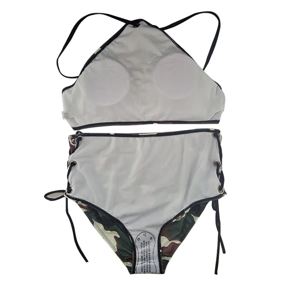 

Bikini 2020 piscina sexy bikini string bathing suits woman swimming body sexy Camouflage bikini cintura alta maillot de bain