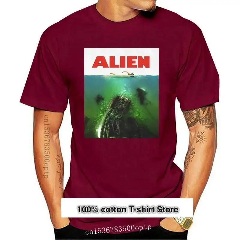 

Camiseta de xenomorfo para hombres y mujeres, camisa divertida de ciencia ficción de la película Alien Covenant, novedad