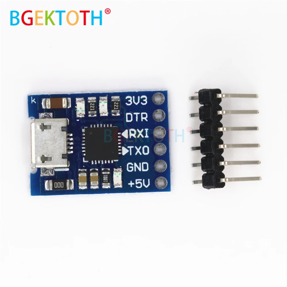 CP2102 MICRO USB к UART TTL модуль 6-контактный последовательный преобразователь STC Замена