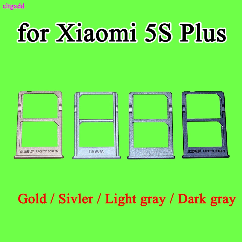 Cltgxdd лоток для сим карты Xiaomi Mi5 5X 5s Plus Sim + SD слот карт держатель заменитель адаптера